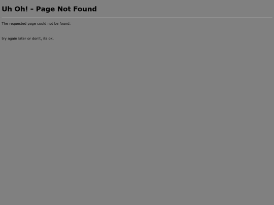 not_found screenshot