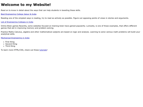 blog screenshot