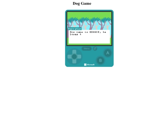 Dog screenshot