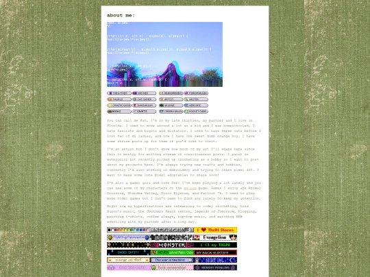aboutme screenshot