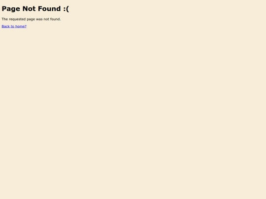 not_found screenshot
