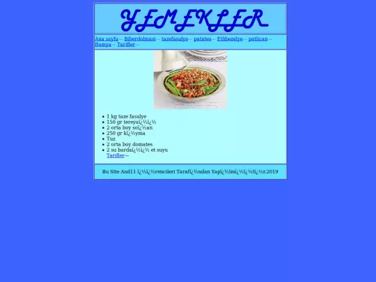 ktazefasulye screenshot