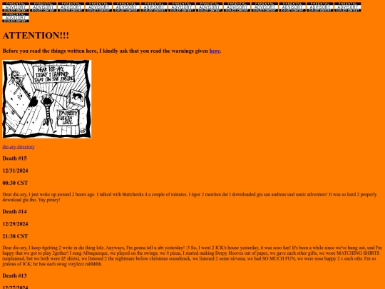 die-ary/1 screenshot