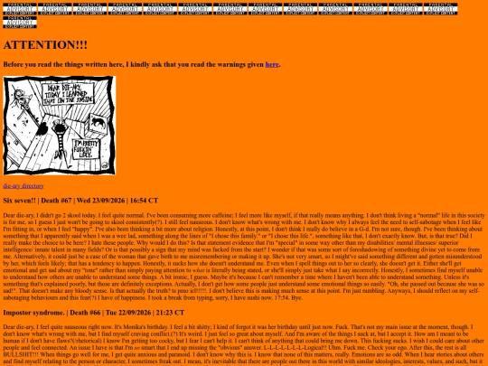 die-ary/5 screenshot