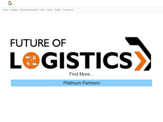 future_of_logistics_bootstrap/summit_new screenshot