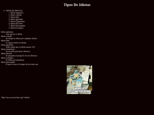 index screenshot