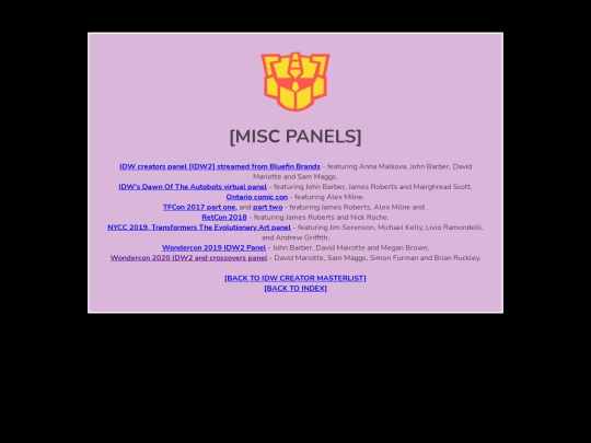 miscpanels screenshot