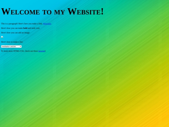 articles screenshot