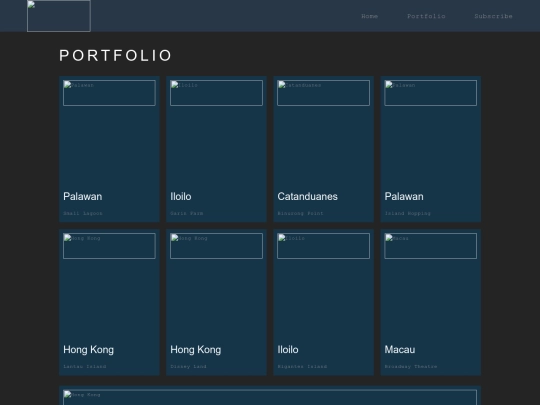 portfolio screenshot