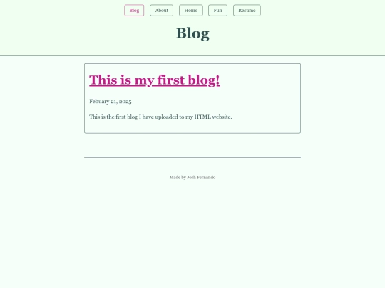 blog screenshot