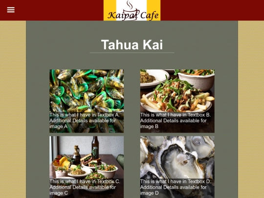 foodmenu screenshot