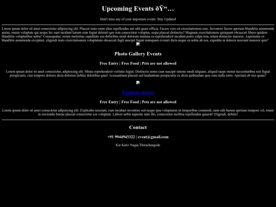 Event/event screenshot