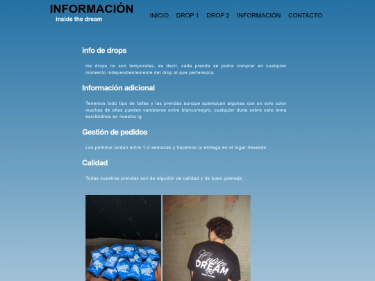 informacin screenshot