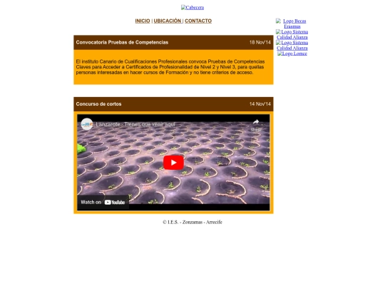 html/web_zonzamas screenshot