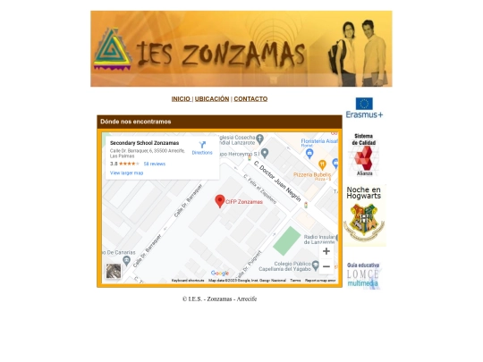 html/zonzamas/ubicacion screenshot