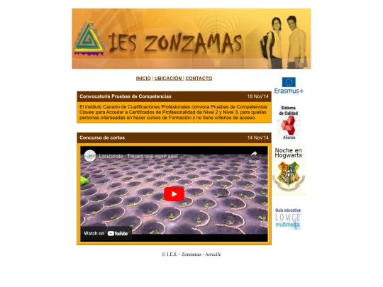 html/zonzamas/zonzamas screenshot