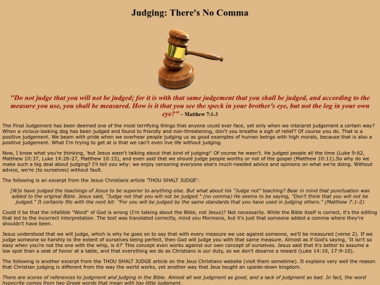 Judging screenshot