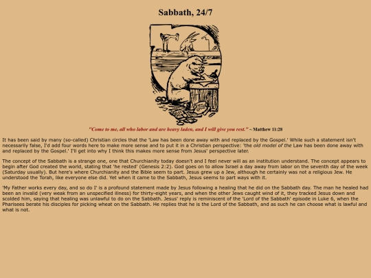 Sabbath screenshot