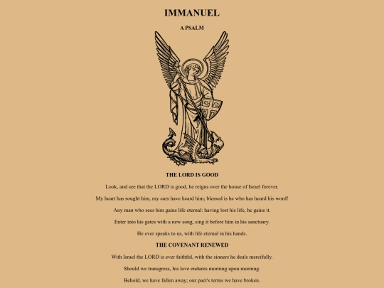 immanuel screenshot