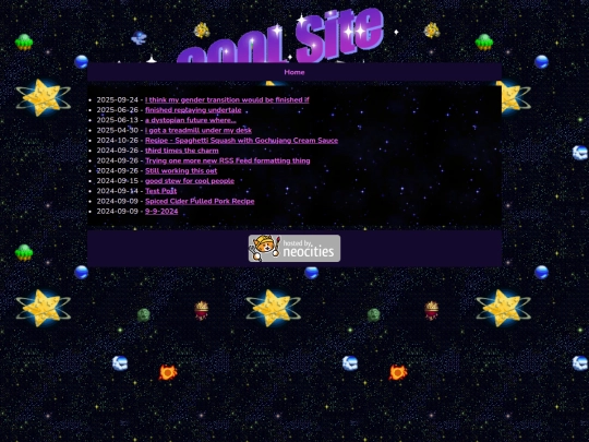 blog screenshot