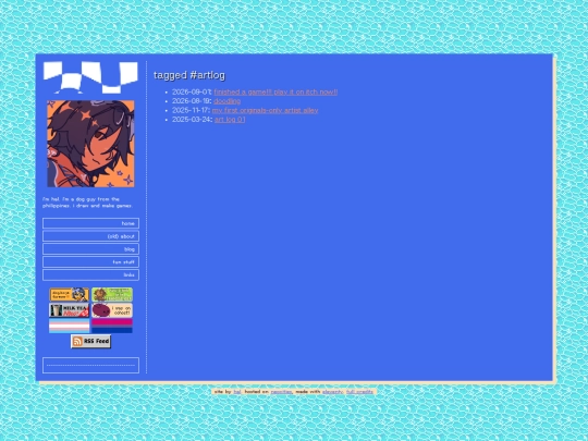 blog/tagged/artlog screenshot