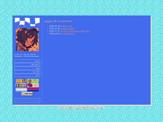 blog/tagged/conventions screenshot