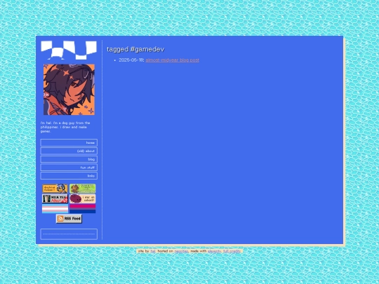 blog/tagged/gamedev screenshot