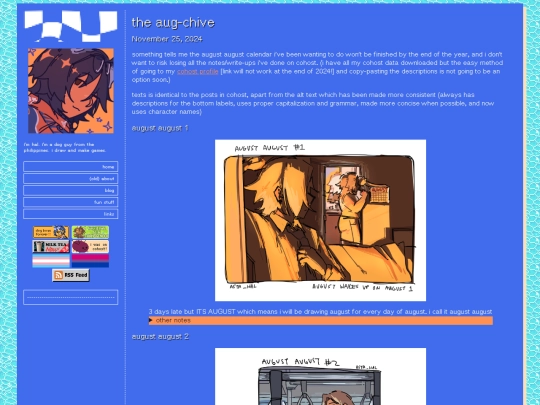 funstuff/august-august-archive screenshot