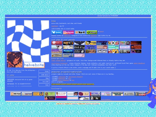 links screenshot