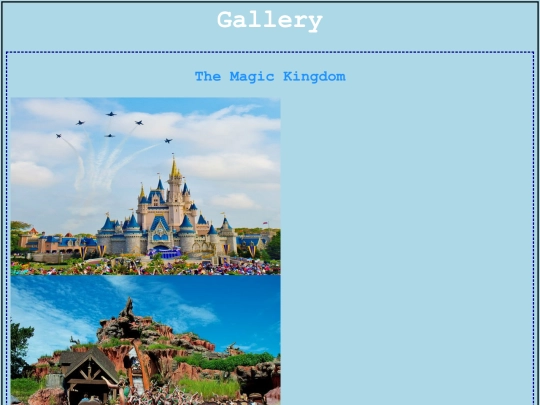 Final Website/gallery screenshot