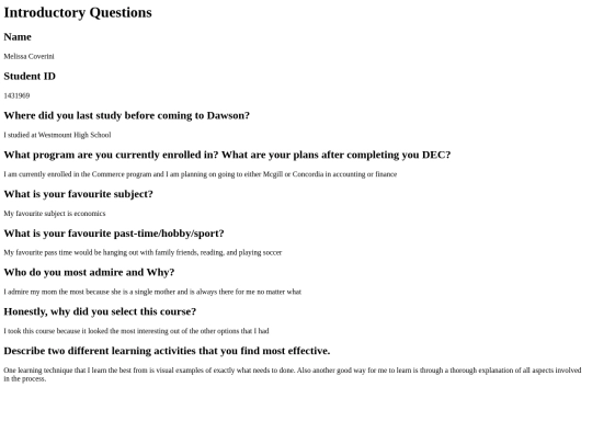 Web creation lab 1 screenshot