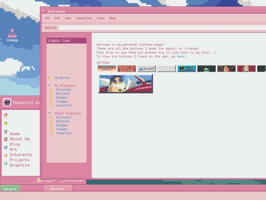 buttons screenshot