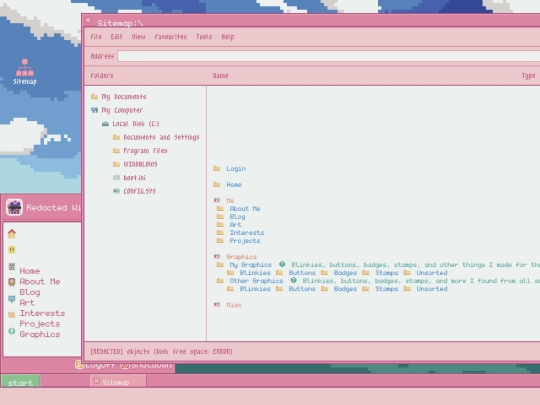 sitemap screenshot