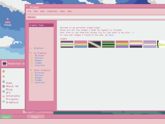 stamps screenshot