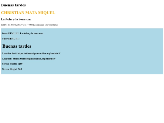 modulo3 screenshot