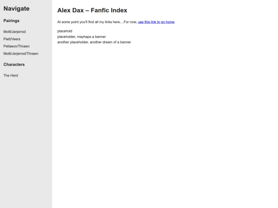 fanficlanding screenshot