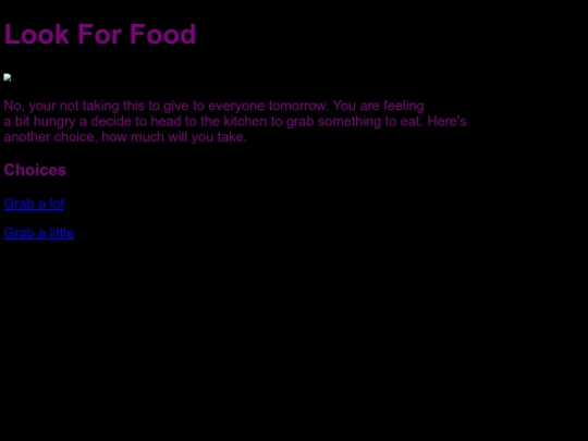 Choices/Lookforfood screenshot