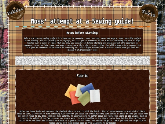 Sewing/test screenshot
