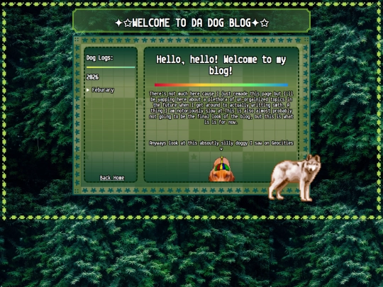 blog screenshot