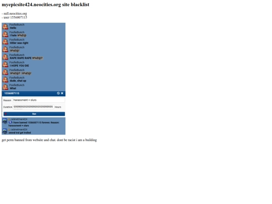 blacklist screenshot