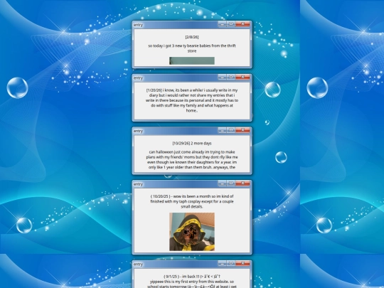 blog screenshot