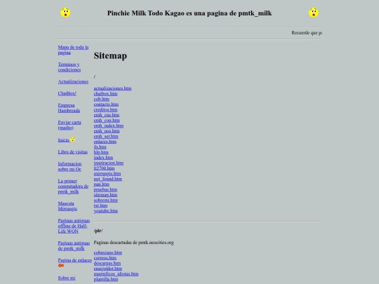 sitemap screenshot