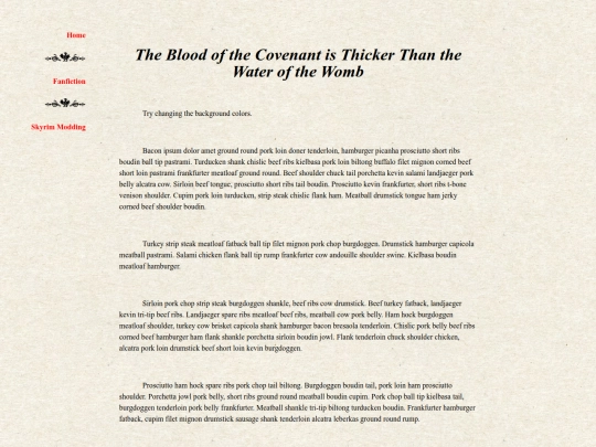PersonalSite screenshot