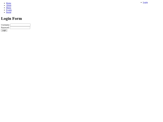 fonts/login_form screenshot