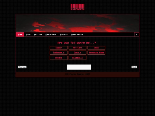 socials2 screenshot