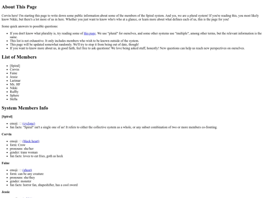 plural screenshot