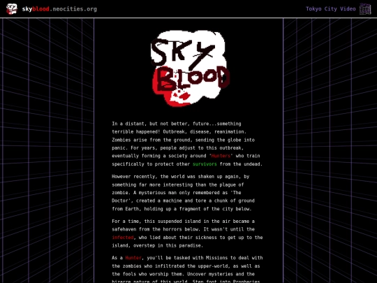 skybloodinfo screenshot