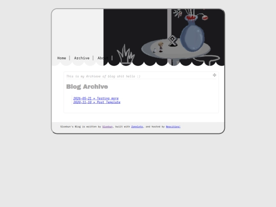 archive screenshot