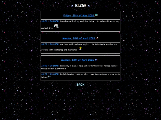 blog screenshot