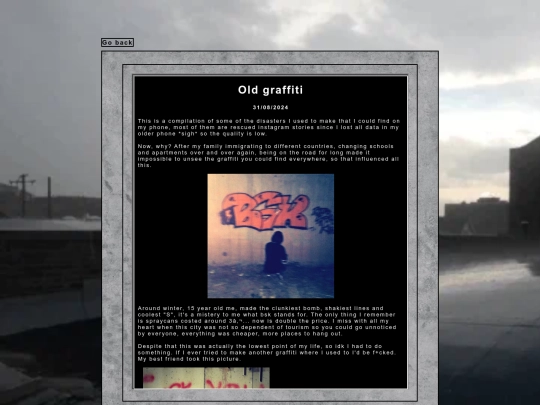 TheWall/blog1display screenshot